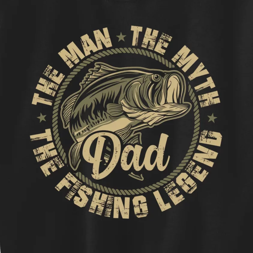 Fishing Shirts For Dad Father Day Fishing Gift For Fisherman Kids Sweatshirt