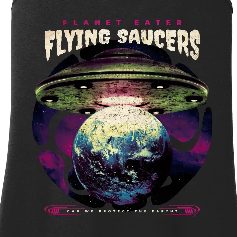 Flying Saucers Ladies Essential Tank