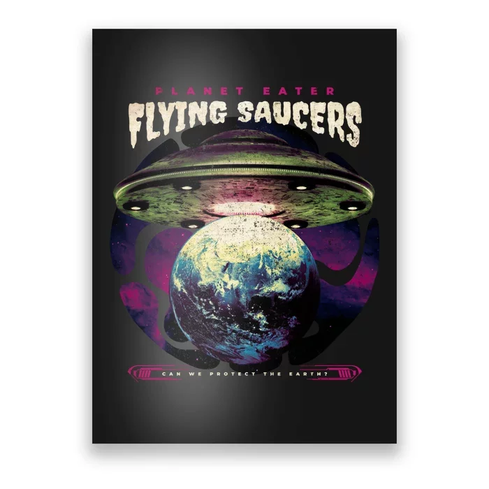 Flying Saucers Poster