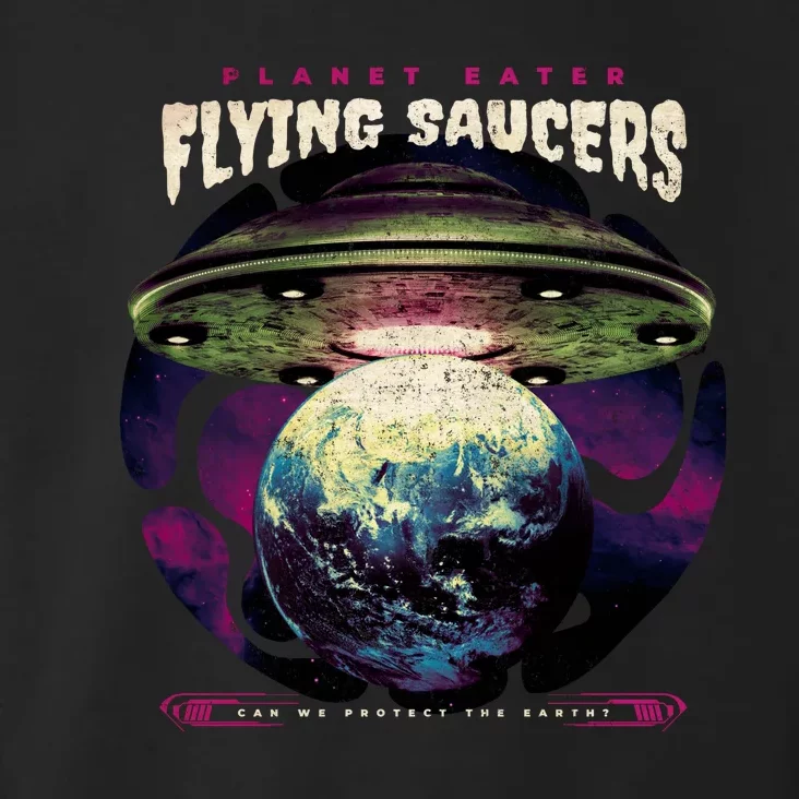 Flying Saucers Toddler Hoodie