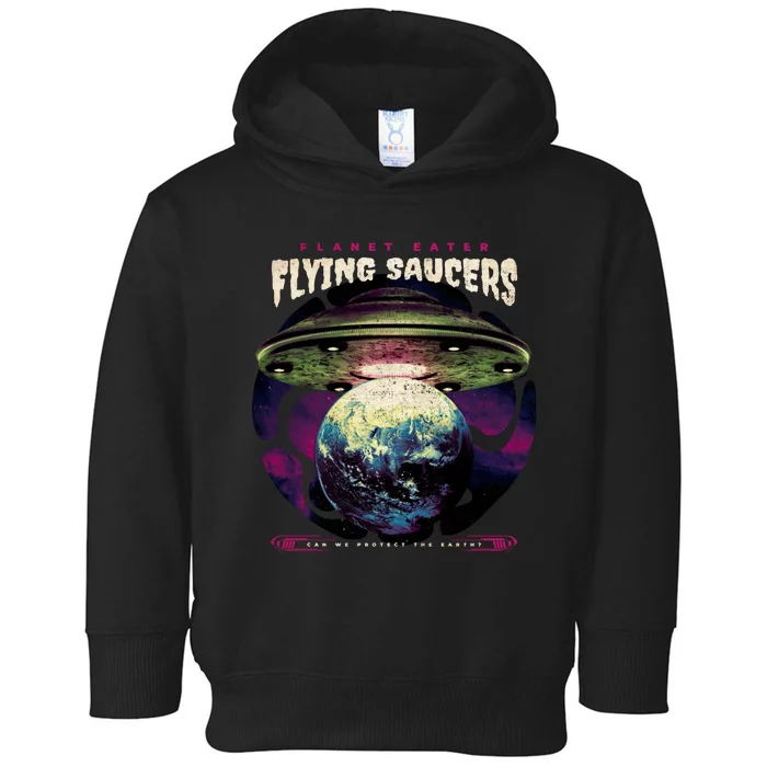 Flying Saucers Toddler Hoodie