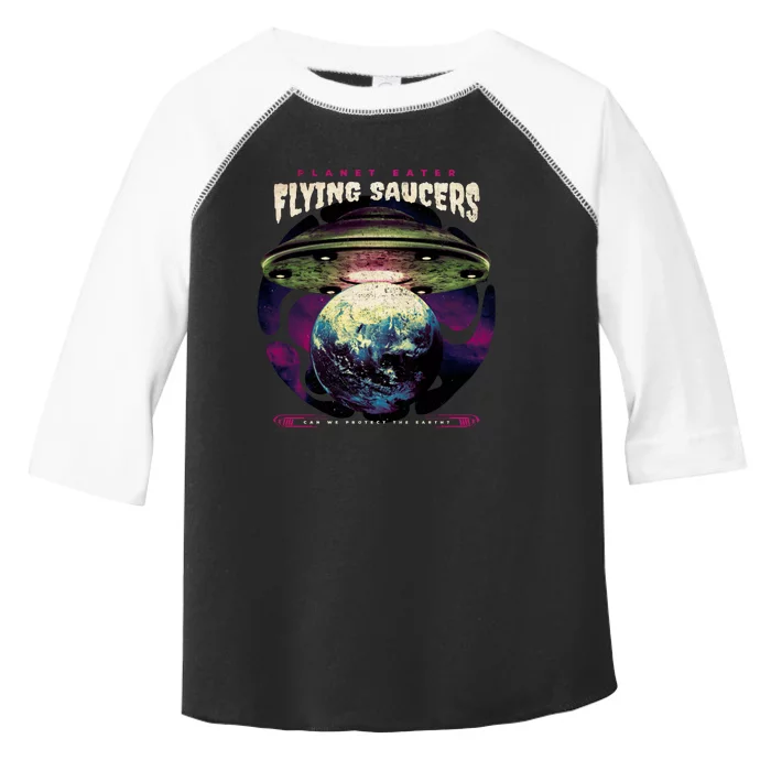 Flying Saucers Toddler Fine Jersey T-Shirt