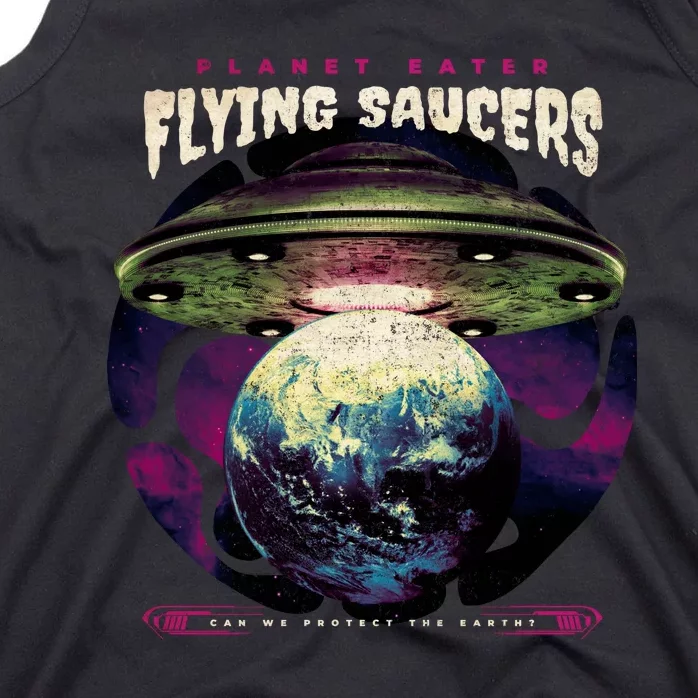 Flying Saucers Tank Top