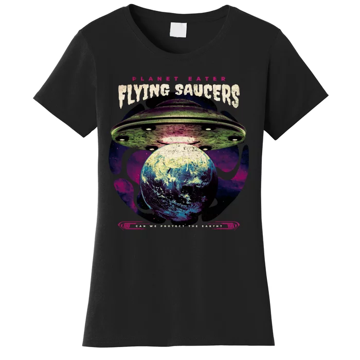 Flying Saucers Women's T-Shirt