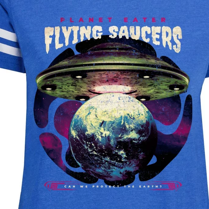 Flying Saucers Enza Ladies Jersey Football T-Shirt