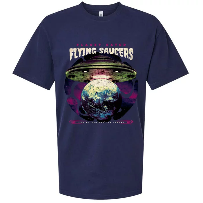 Flying Saucers Sueded Cloud Jersey T-Shirt