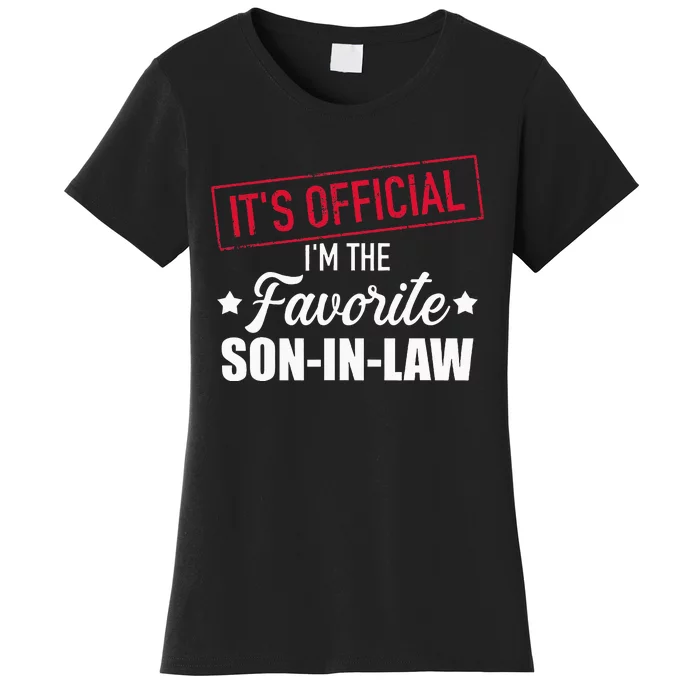 Favorite Soninlaw From Motherinlaw Or Fatherinlaw Women's T-Shirt