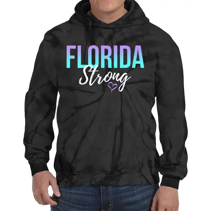 Florida Strong Tie Dye Hoodie