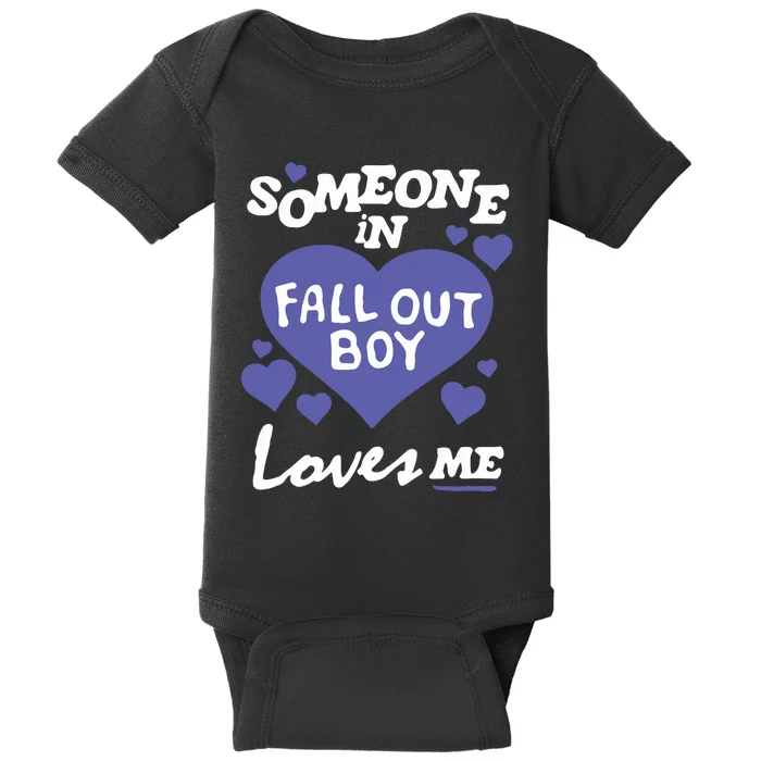 Falloutboy Someone Baby Bodysuit