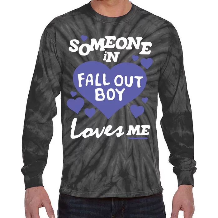 Falloutboy Someone Tie-Dye Long Sleeve Shirt