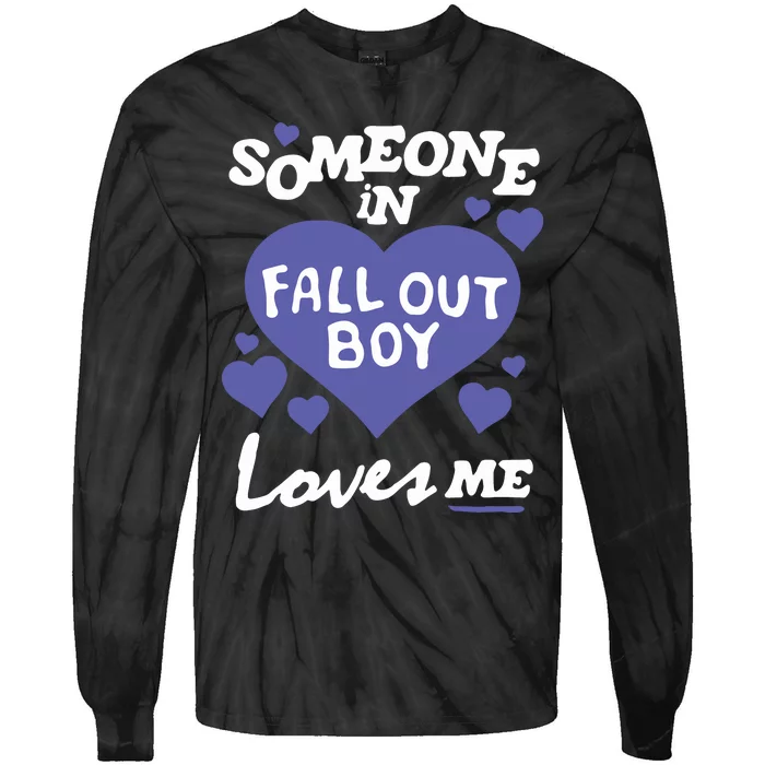 Falloutboy Someone Tie-Dye Long Sleeve Shirt