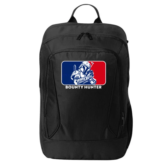 Funny Sci Fi Bounty Hunter Sports Logo City Backpack