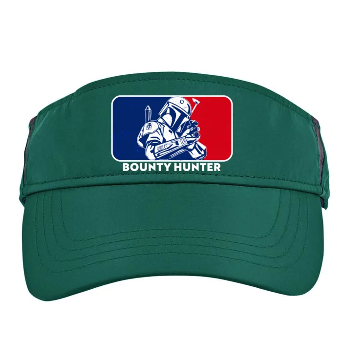 Funny Sci Fi Bounty Hunter Sports Logo Adult Drive Performance Visor