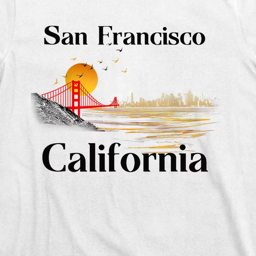 Funny San Francisco California Souvenirs T-Shirt