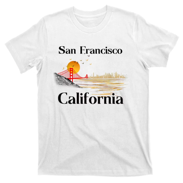 Funny San Francisco California Souvenirs T-Shirt