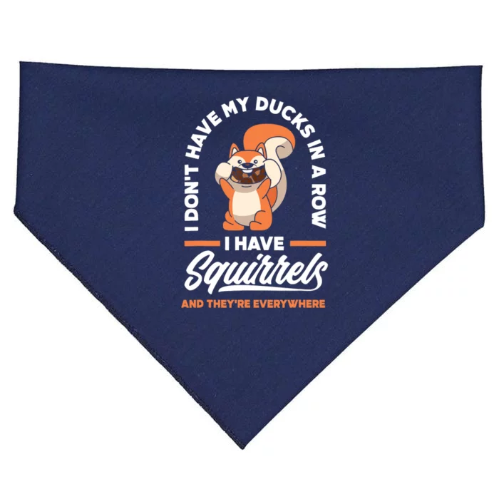 Funny Squirrel USA-Made Doggie Bandana