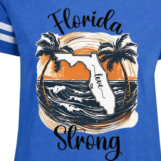 Florida Strong Florida Southeastern Gift Enza Ladies Jersey Football T-Shirt