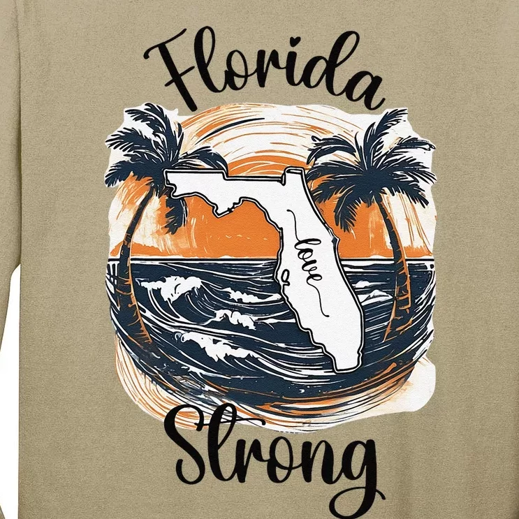 Florida Strong Florida Southeastern Gift Tall Long Sleeve T-Shirt