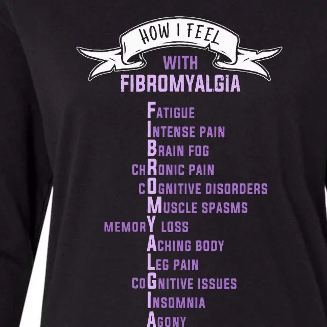 Fibromyalgia Spoonie & Fibro Awareness This Is My Flare Day Womens Cotton Relaxed Long Sleeve T-Shirt