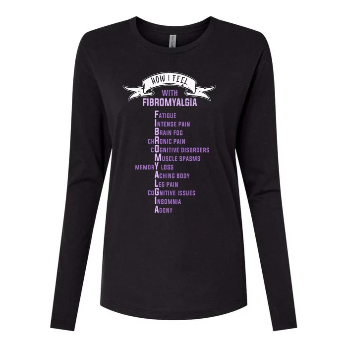 Fibromyalgia Spoonie & Fibro Awareness This Is My Flare Day Womens Cotton Relaxed Long Sleeve T-Shirt