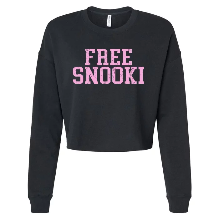 Free Snooki Cropped Pullover Crew