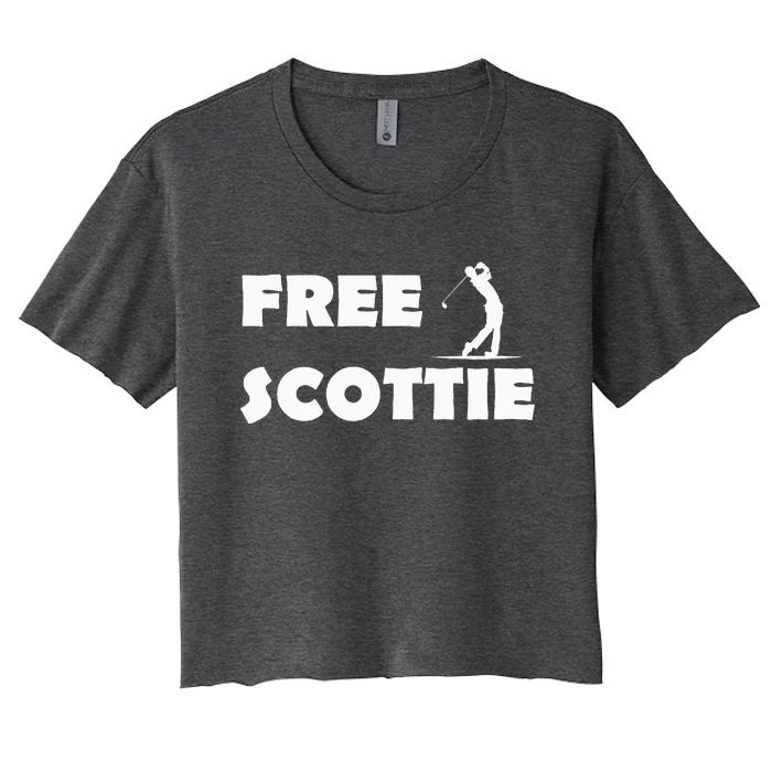 Free Scottie Women's Crop Top Tee