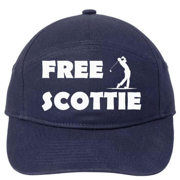 Free Scottie 7-Panel Snapback Hat