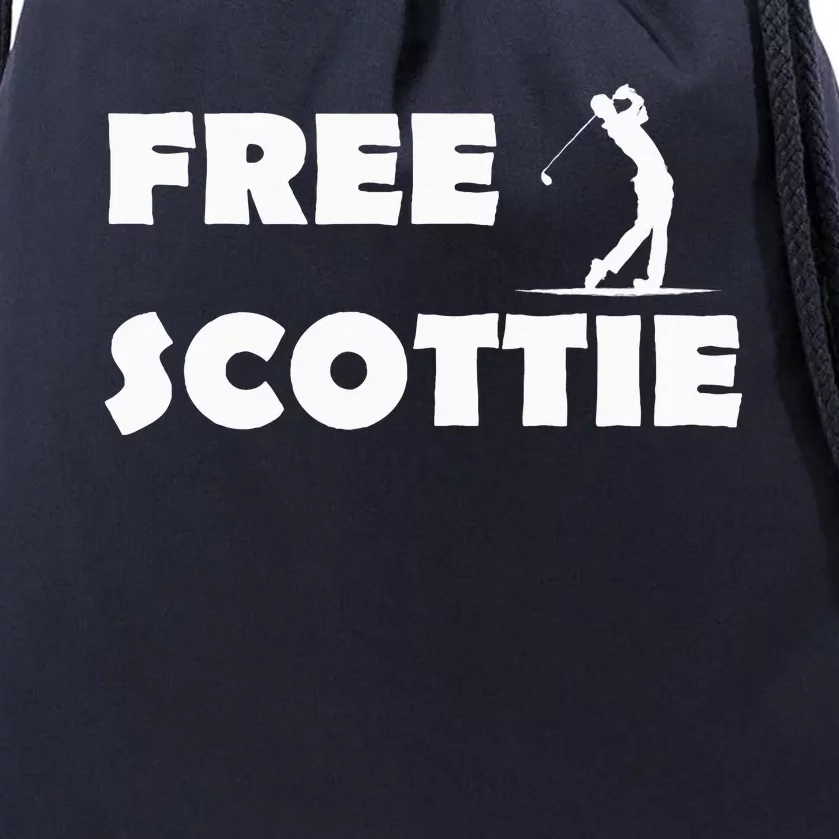 Free Scottie Drawstring Bag