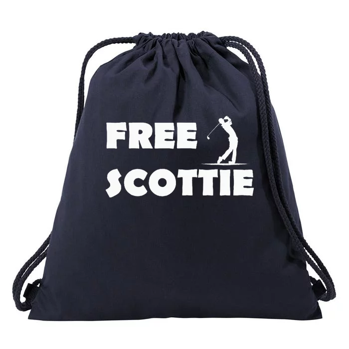 Free Scottie Drawstring Bag