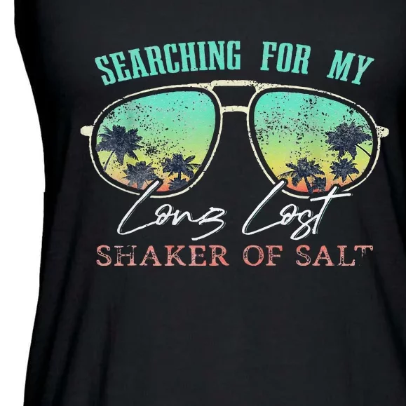 Funny Searching For My Long Lost Shaker Of Salt Shaker Ladies Essential Flowy Tank