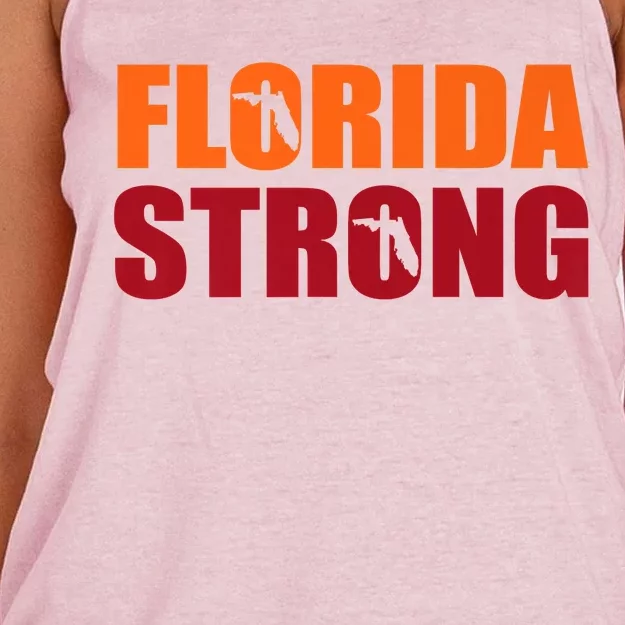 Florida Strong Women's Knotted Racerback Tank