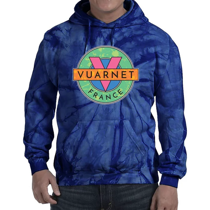 French Sunglasses Tie Dye Hoodie