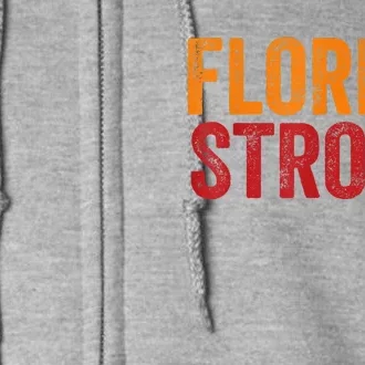 Florida Strong Full Zip Hoodie