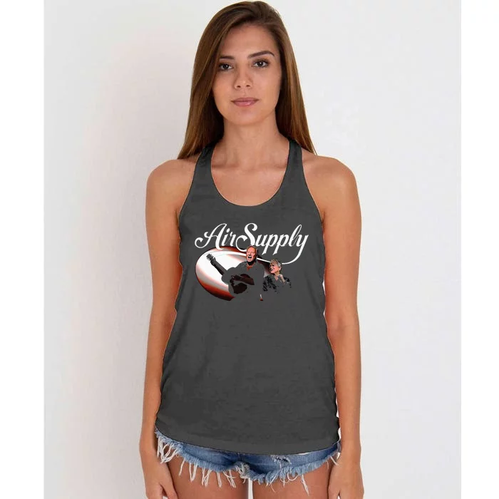 Funny Supply Women's Knotted Racerback Tank