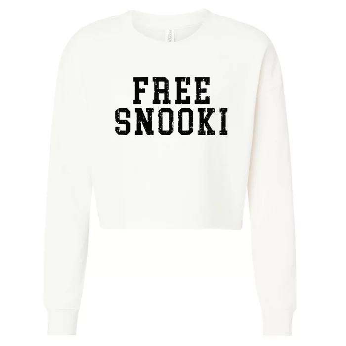 Free Snooki Cropped Pullover Crew