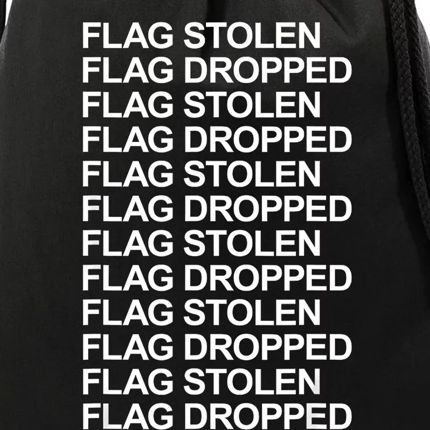 Flag Stolen Flag Dropped Funny Saying Quote Drawstring Bag