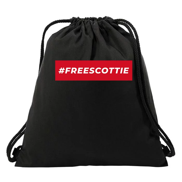 Free Scottie Drawstring Bag