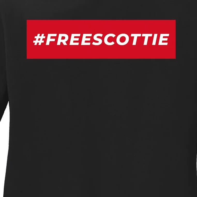 Free Scottie Ladies Long Sleeve Shirt