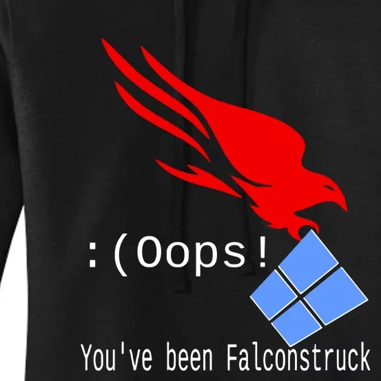 Falcon Struck Women's Pullover Hoodie