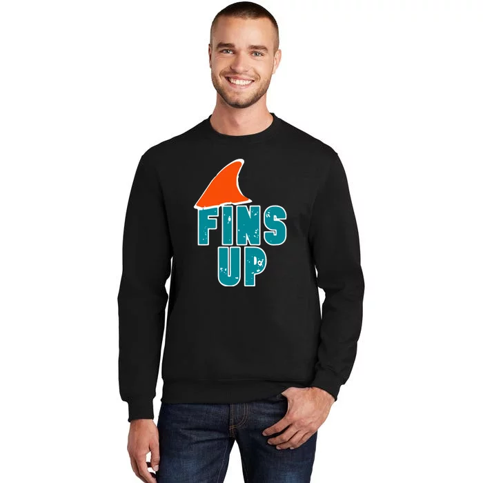 Funny Sport Fins Up Gift For Miami Fan Sweatshirt