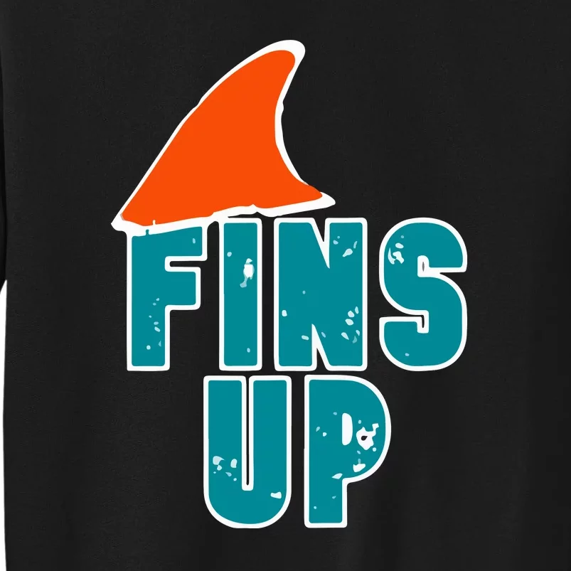 Funny Sport Fins Up Gift For Miami Fan Sweatshirt