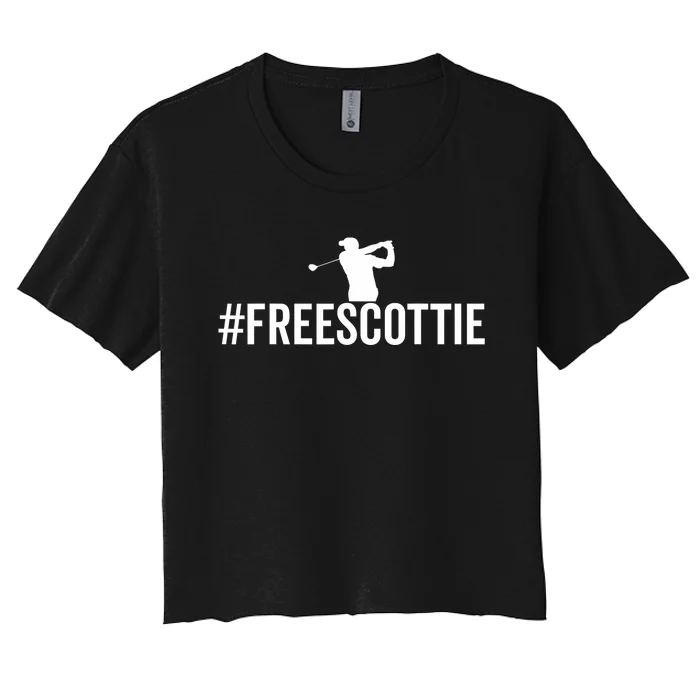 Free Scottie Women's Crop Top Tee