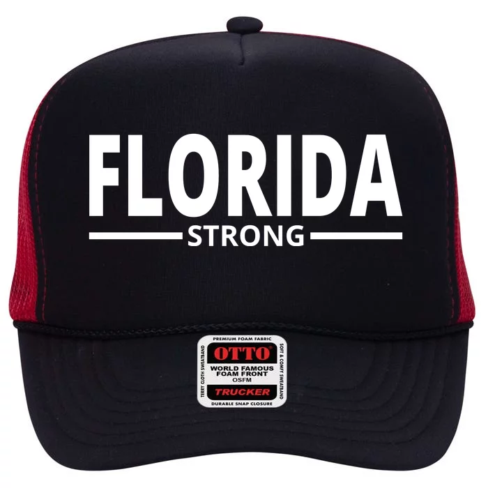 Florida Strong High Crown Mesh Trucker Hat