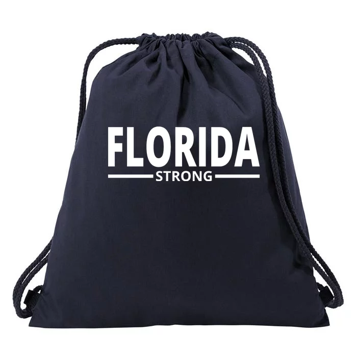 Florida Strong Drawstring Bag