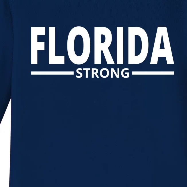 Florida Strong Baby Long Sleeve Bodysuit