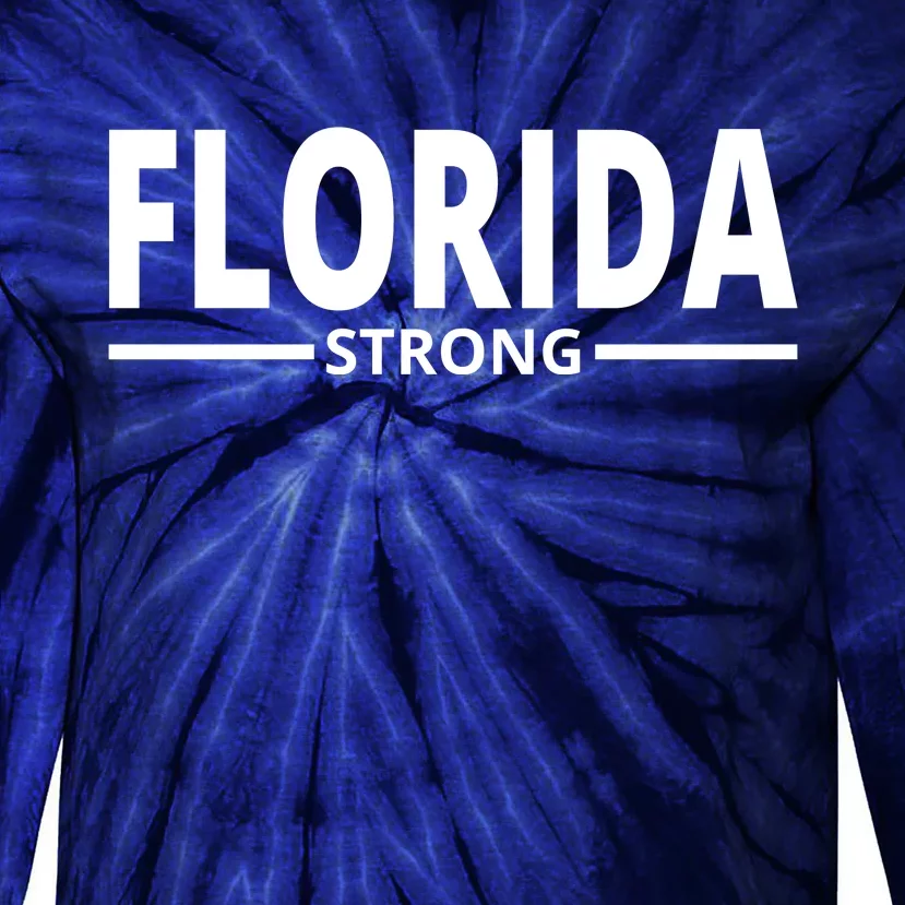 Florida Strong Tie-Dye Long Sleeve Shirt