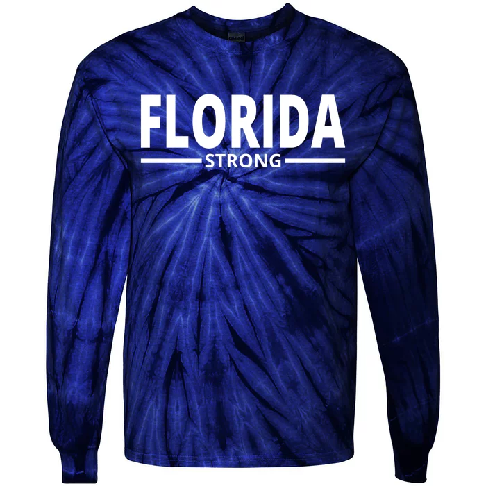 Florida Strong Tie-Dye Long Sleeve Shirt