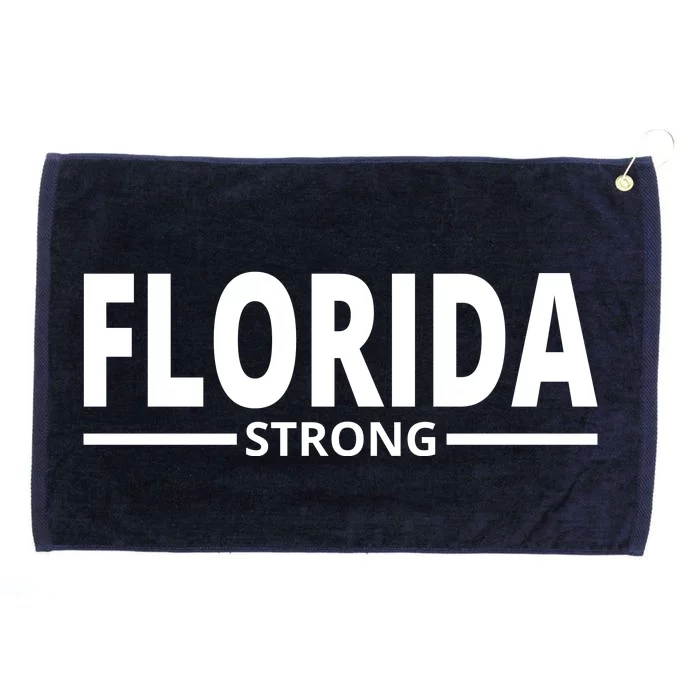 Florida Strong Grommeted Golf Towel