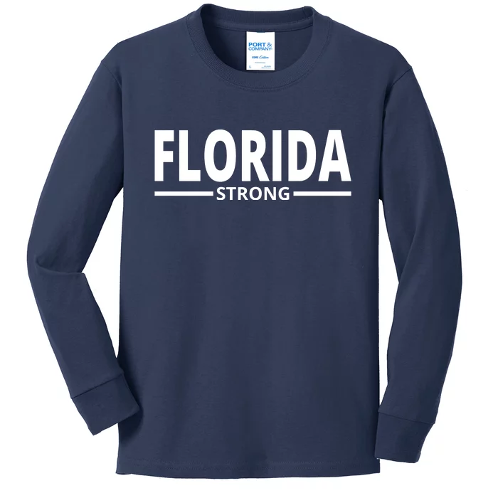 Florida Strong Kids Long Sleeve Shirt