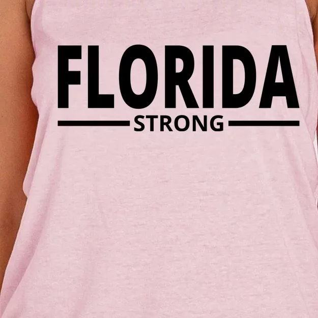 Florida Strong Women's Knotted Racerback Tank